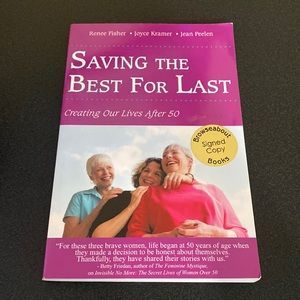 Saving the Best for Last paperback book